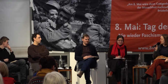 Bericht: Podiumsdiskussion mit rot-rot-grün zum 8. Mai als Feiertag
