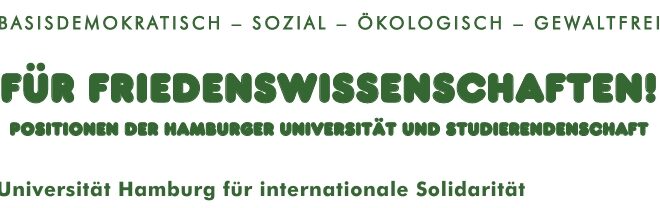 Grünen-LMV-Aktion: Für Friedenswissenschaften!